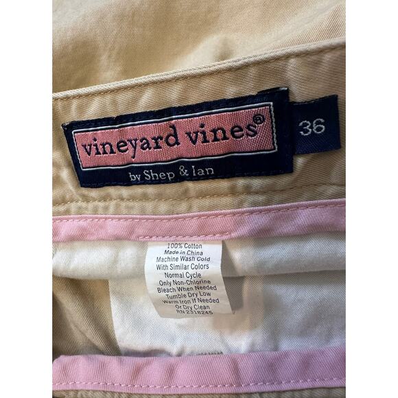 Vineyard Vines Men's Khaki Shorts‎ Size 36 - Picture 4 of 4